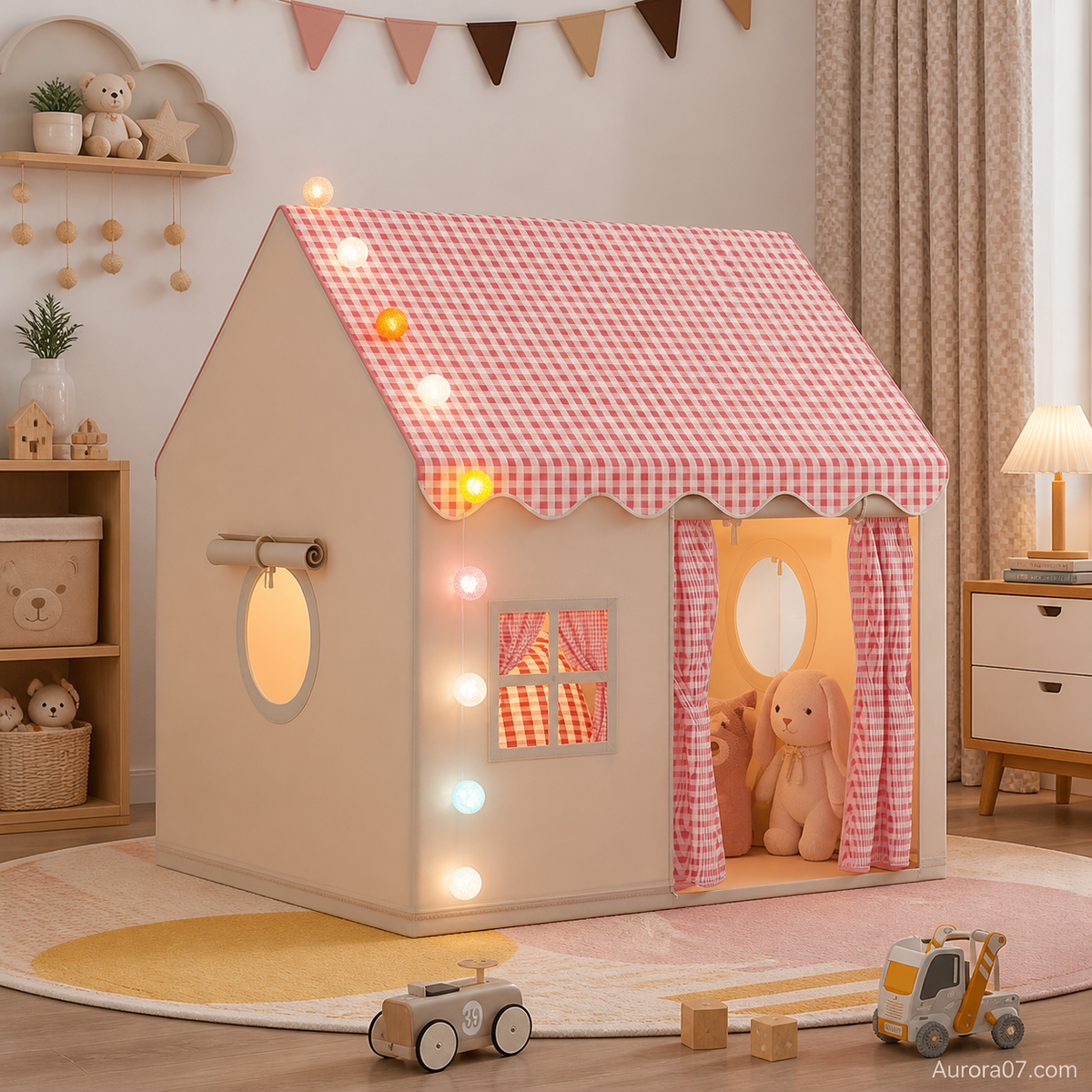 🏰 50% OFF NOW! ⏰ Children's Play Tent Castle – Spacious &amp; easy to set up – Breathable fabric, perfect for indoor or outdoor fun – encourages imaginative play ✨🧸