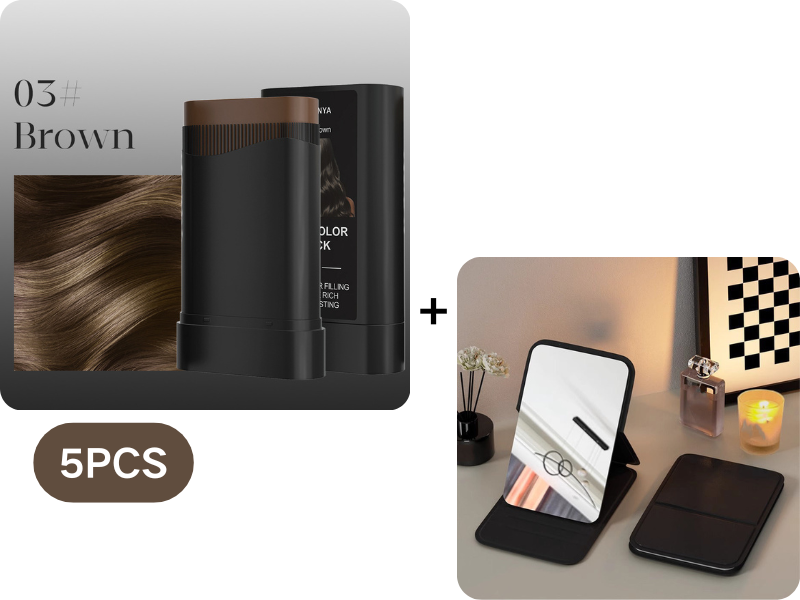 🧔‍♂️ Waterproof Hair &amp; Beard Filler Stick – Erase Grays, Instantly Natural! ✨
