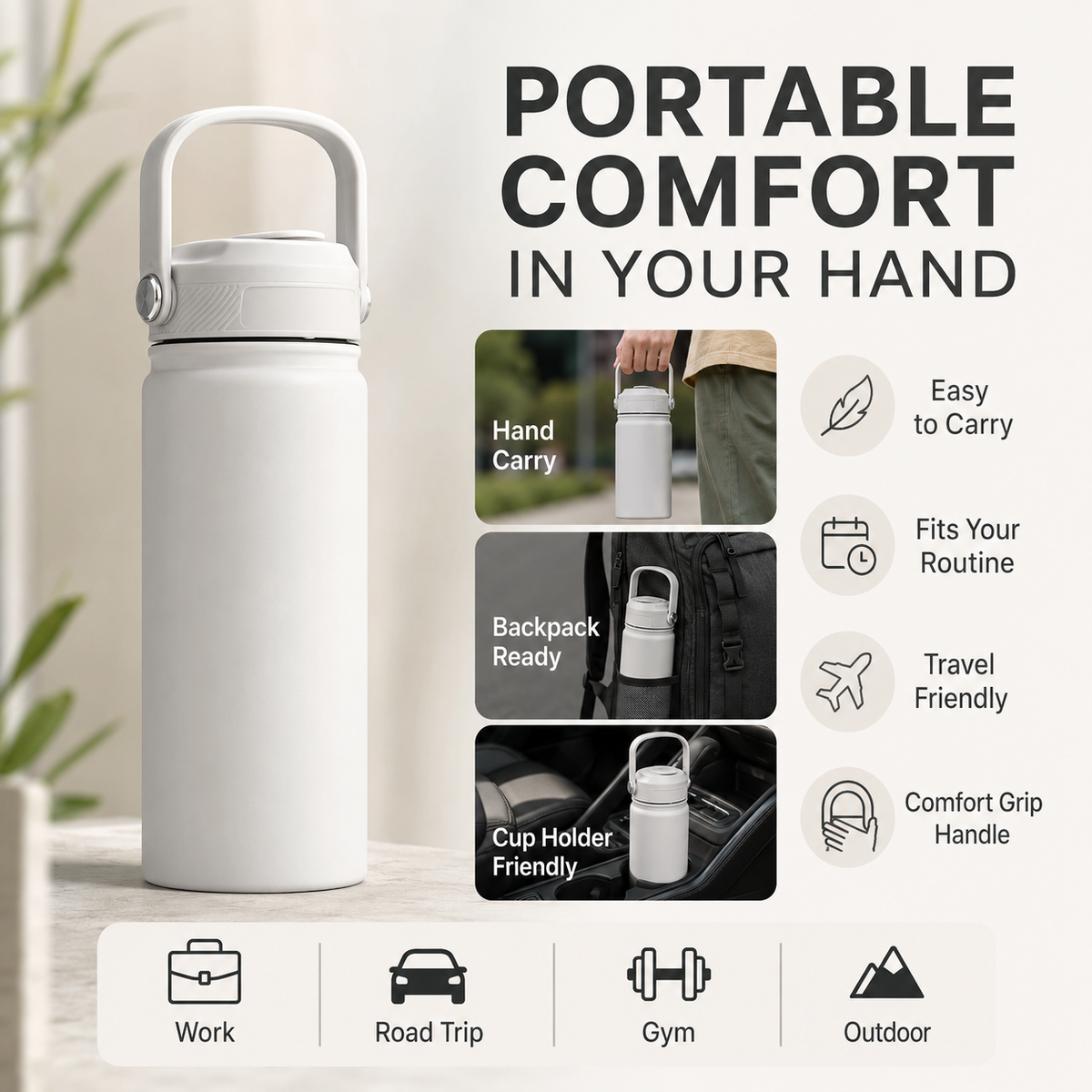 Premium Stainless Steel Insulated Tumbler