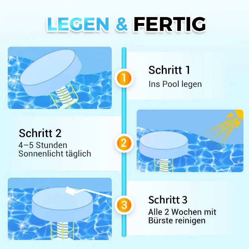 🏊‍♀️🌿💧 NO MORE HARSH CHLORINE! Solar Pool Ionizer – Gentle on Skin &amp; Eyes, Natural Purification, Keeps Water Sparkling Clean for Family Fun 🏖️🍃