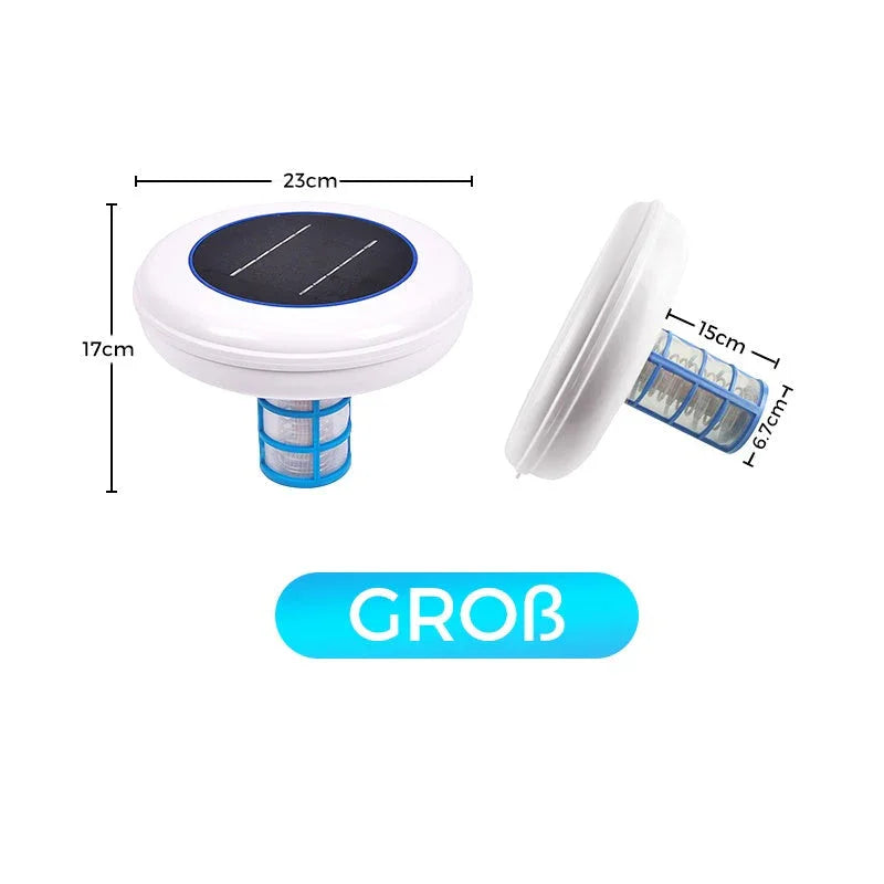 🏊‍♀️🌿💧 NO MORE HARSH CHLORINE! Solar Pool Ionizer – Gentle on Skin &amp; Eyes, Natural Purification, Keeps Water Sparkling Clean for Family Fun 🏖️🍃