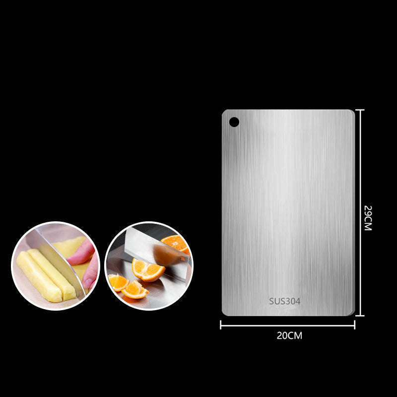 🔥2025 Kitchen Hot Sale 49% OFF🔥Antibacterial Stainless Steel Cutting Board