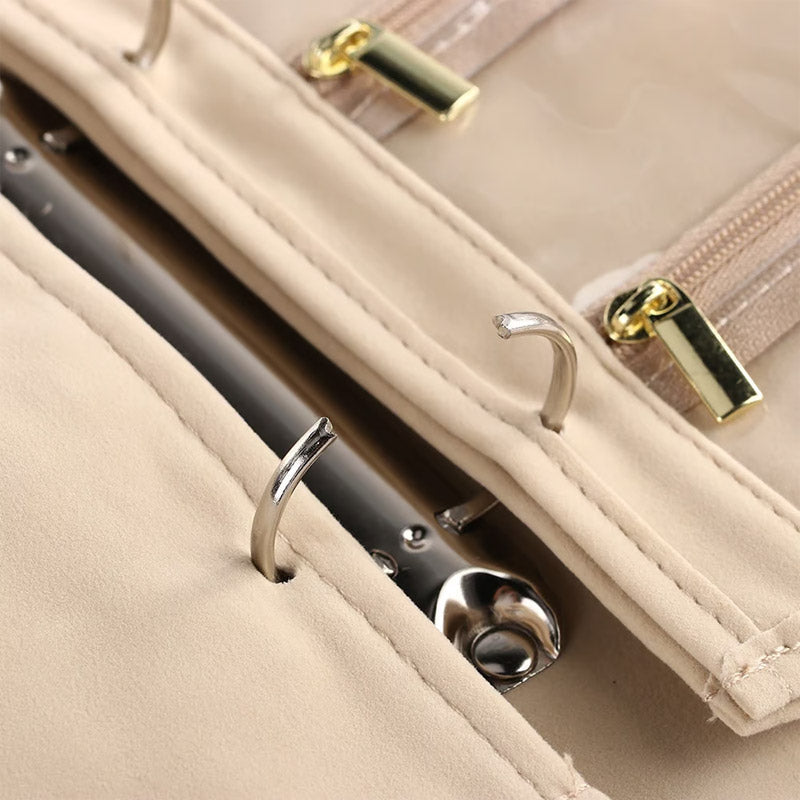 📢📢Buy 2 get 1 free !! 🌿Elegant Portable Checkered Jewelry Storage Bag✨
