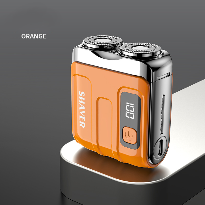 ⏳Time-Limited Special⏰Portable Mini Men's Electric Shaver – AI Beard Sensing, Magnetic Head, Fast Charge ✨