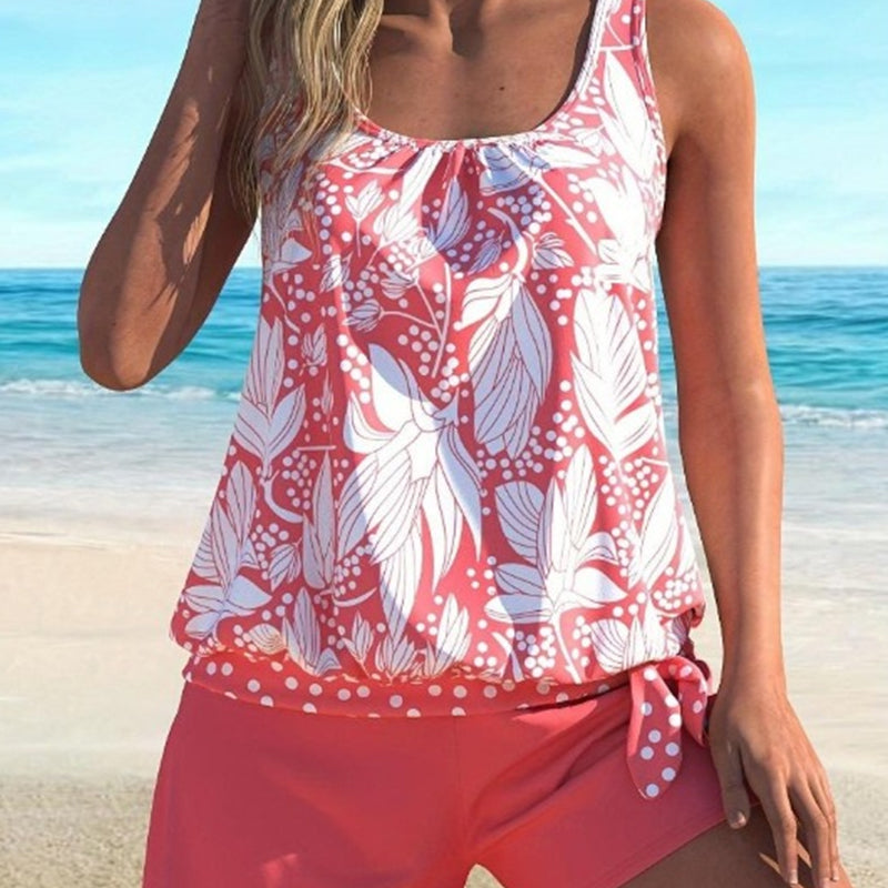 👙🌺Women's Printed Tankini Swimsuit