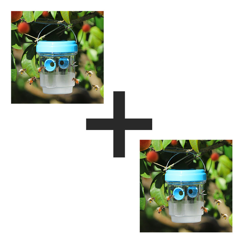 🐝☀️ Solar-powered wasp trap for patios and gardens 🔋🌿 – effective, rechargeable and weatherproof – chemical-free, covers up to 500 m² !
