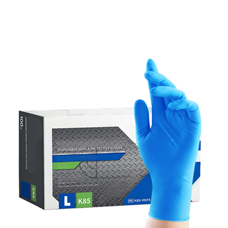 📢📢50% OFF !! ⏰100PCS Food-Grade Disposable Nitrile Gloves