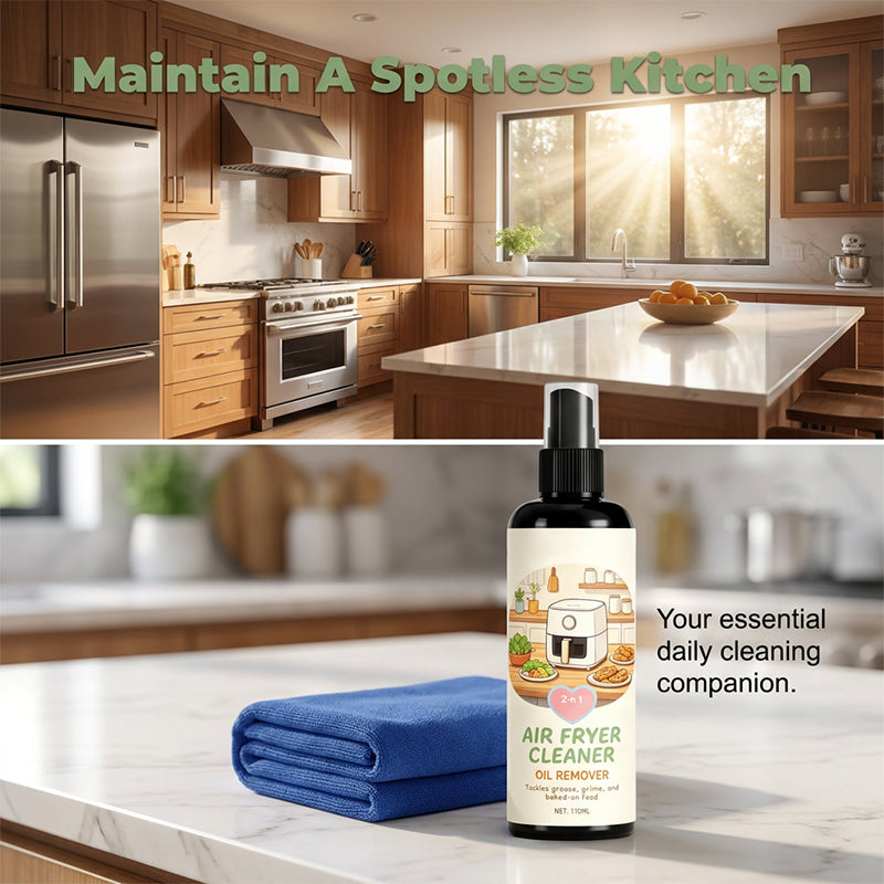Buy 2 Get 1 Free!!✨2-in-1 Air Fryer Cleaner and Degreaser Spray