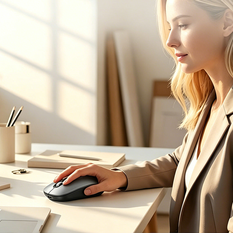 ⏳Limited-time 50% off⏰💼AI Smart Voice Wireless Mouse Real-Time Translation, Silent Click  Boosts Productivity For Work &amp; Study! ⚡🖱️💬
