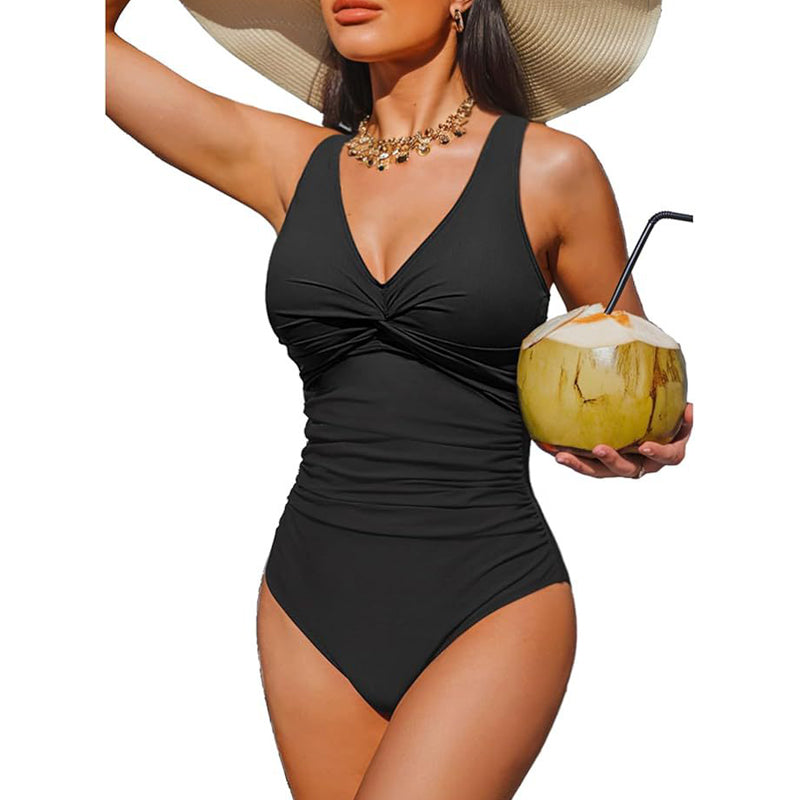 📢📢40% OFF !! ⏰Women's Tummy Control One-Piece Swimsuit