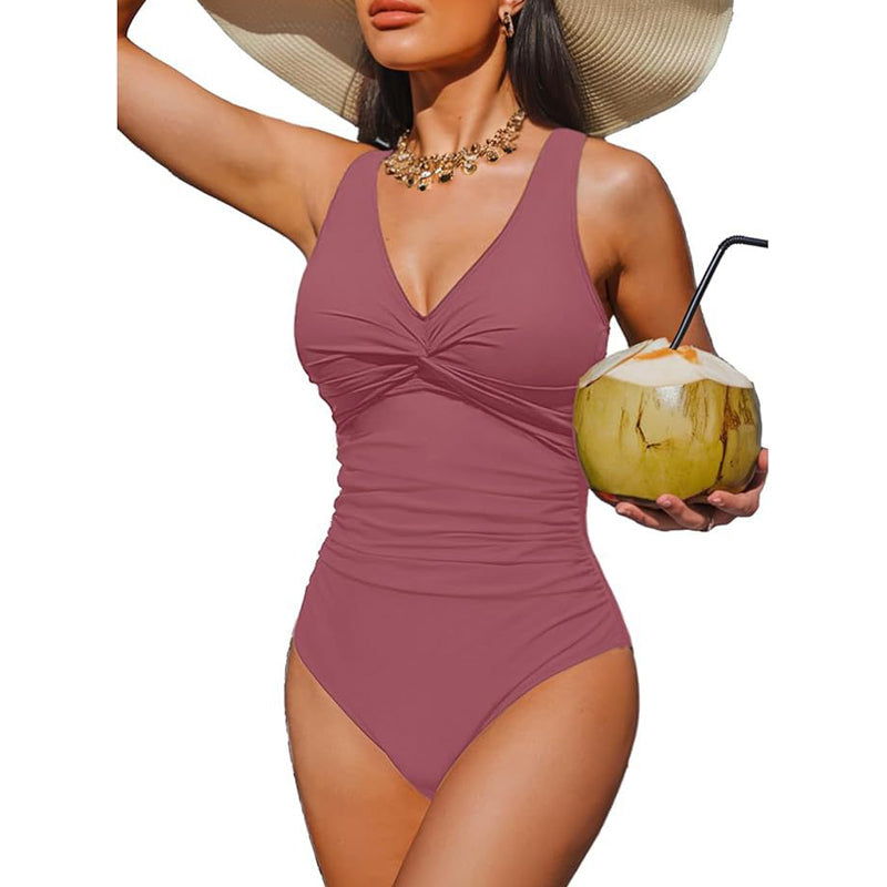 📢📢40% OFF !! ⏰Women's Tummy Control One-Piece Swimsuit