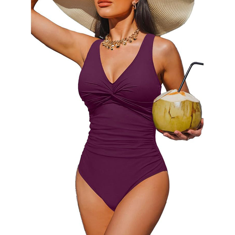 📢📢40% OFF !! ⏰Women's Tummy Control One-Piece Swimsuit