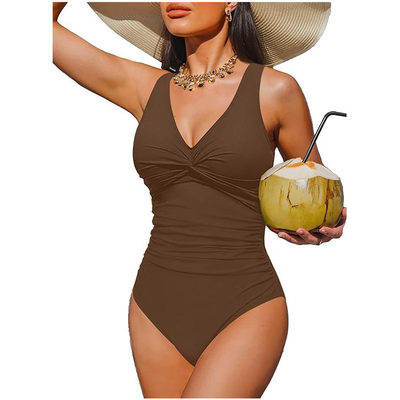 📢📢40% OFF !! ⏰Women's Tummy Control One-Piece Swimsuit