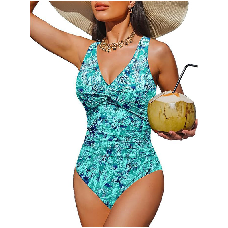 📢📢40% OFF !! ⏰Women's Tummy Control One-Piece Swimsuit