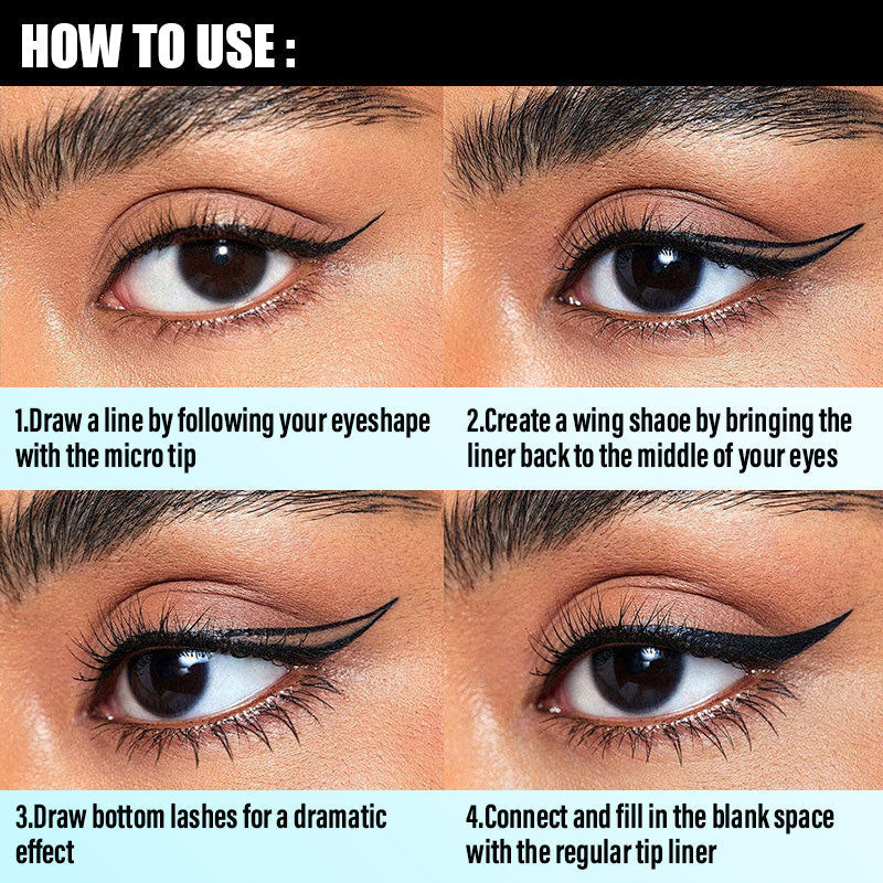 Ultra-Fine Waterproof Liquid Eyeliner