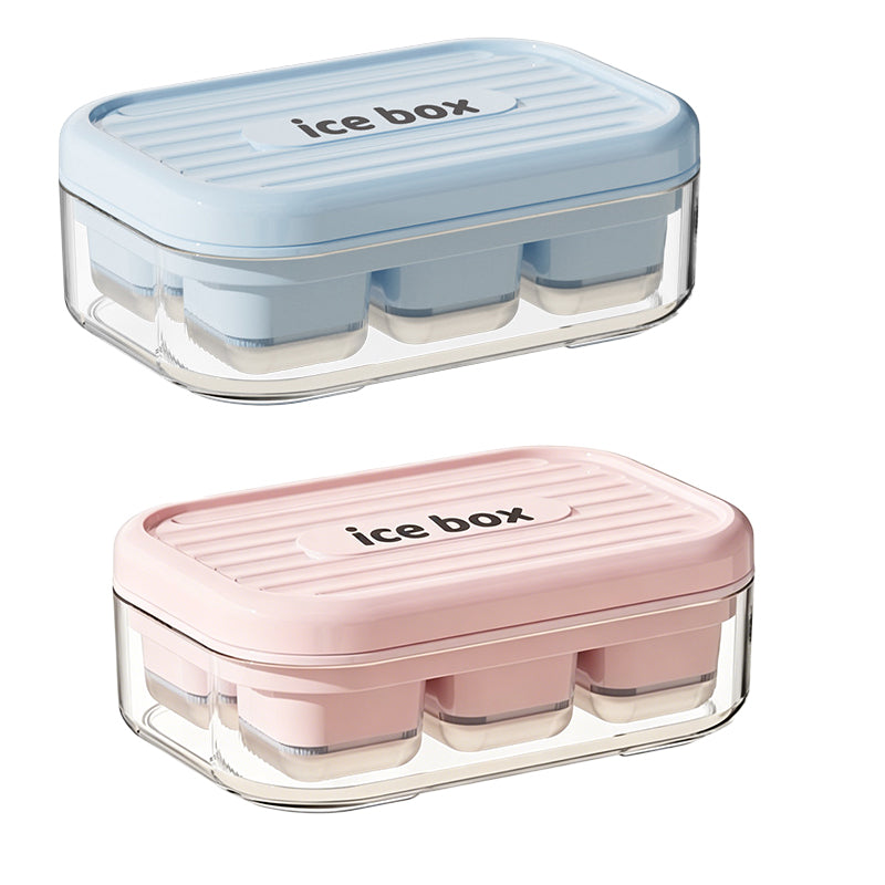 ⚠️ Tired of screaming at rock-hard ice trays? This  box pops cubes with ONE finger. Instant ice, zero rage! 😤➡️😌