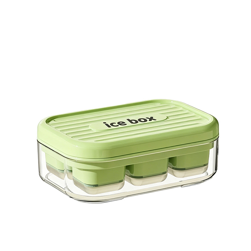 ⚠️ Tired of screaming at rock-hard ice trays? This  box pops cubes with ONE finger. Instant ice, zero rage! 😤➡️😌
