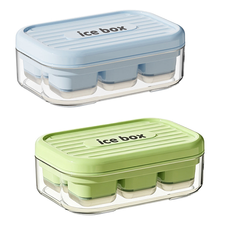 ⚠️ Tired of screaming at rock-hard ice trays? This  box pops cubes with ONE finger. Instant ice, zero rage! 😤➡️😌