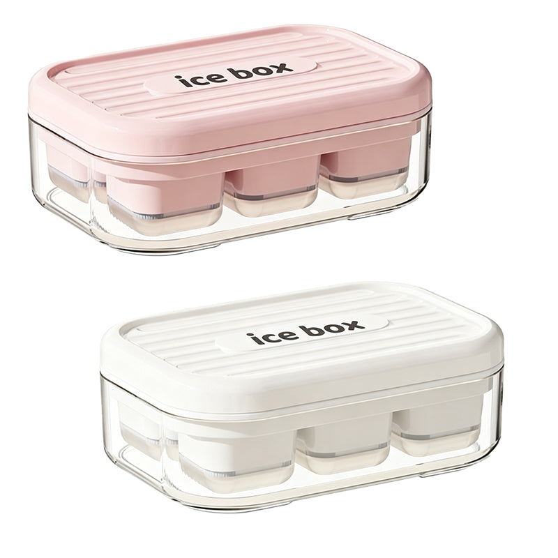 ⚠️ Tired of screaming at rock-hard ice trays? This  box pops cubes with ONE finger. Instant ice, zero rage! 😤➡️😌