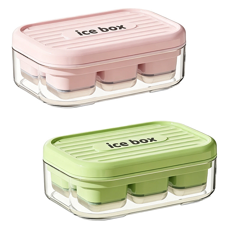 ⚠️ Tired of screaming at rock-hard ice trays? This  box pops cubes with ONE finger. Instant ice, zero rage! 😤➡️😌