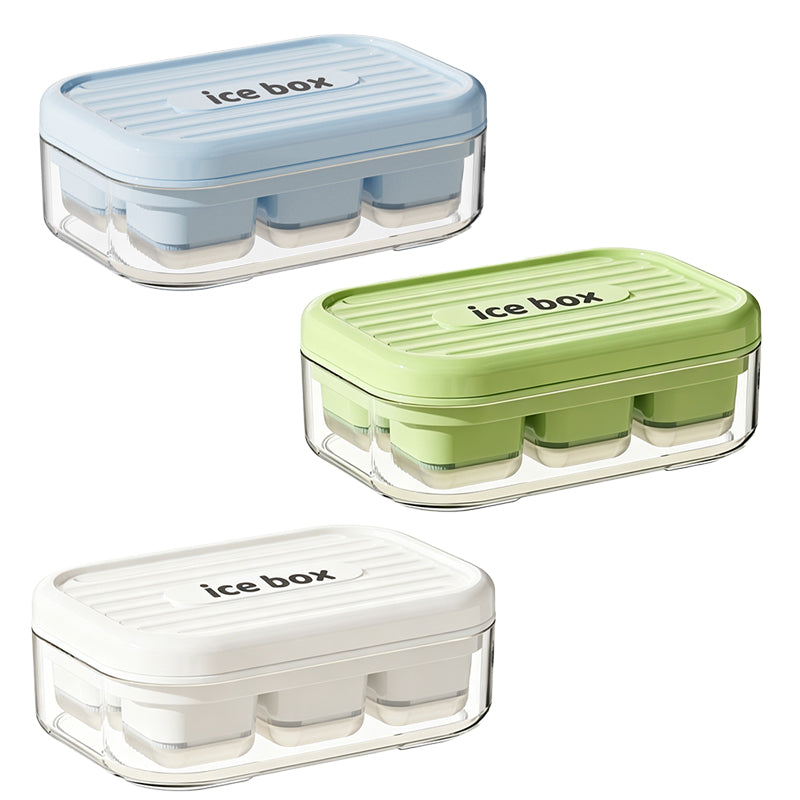 ⚠️ Tired of screaming at rock-hard ice trays? This  box pops cubes with ONE finger. Instant ice, zero rage! 😤➡️😌