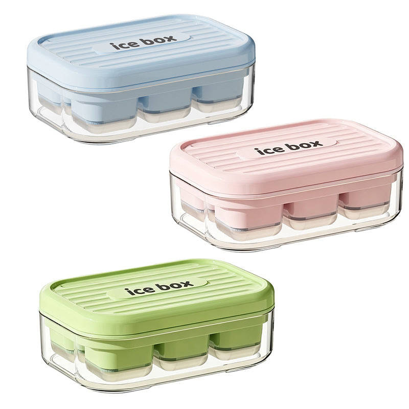 ⚠️ Tired of screaming at rock-hard ice trays? This  box pops cubes with ONE finger. Instant ice, zero rage! 😤➡️😌