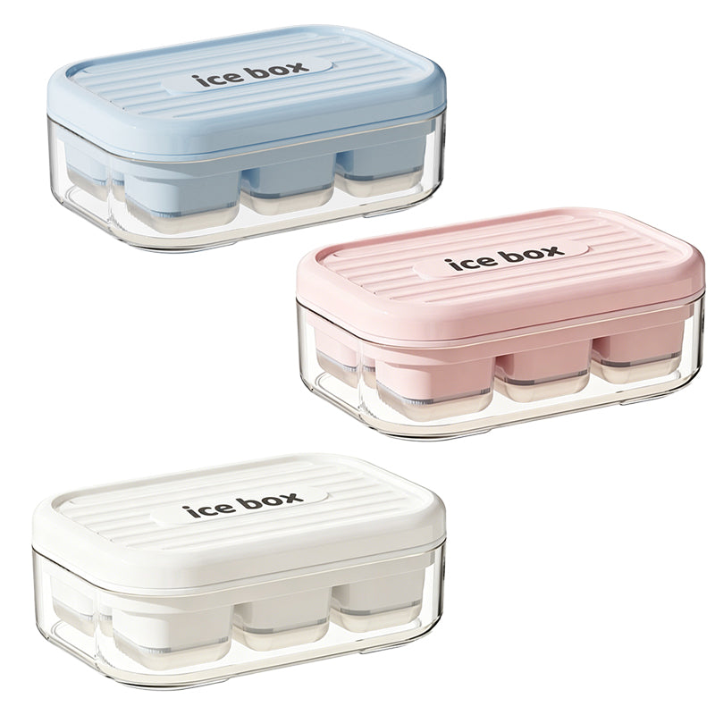 ⚠️ Tired of screaming at rock-hard ice trays? This  box pops cubes with ONE finger. Instant ice, zero rage! 😤➡️😌