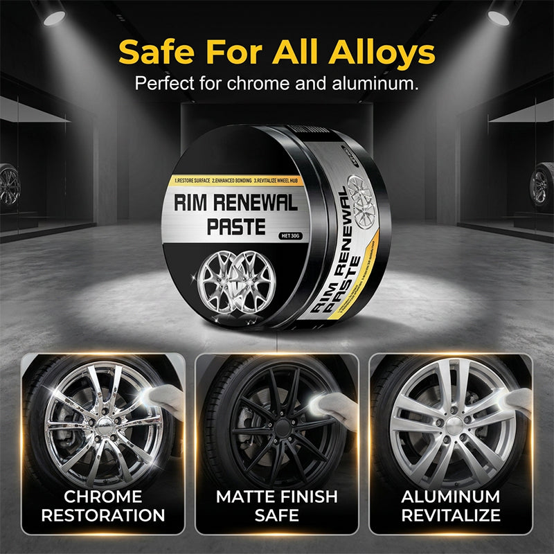 🏆 Last Day Special Price!🎁All-in-One Wheel Care &amp; Restoration Paste