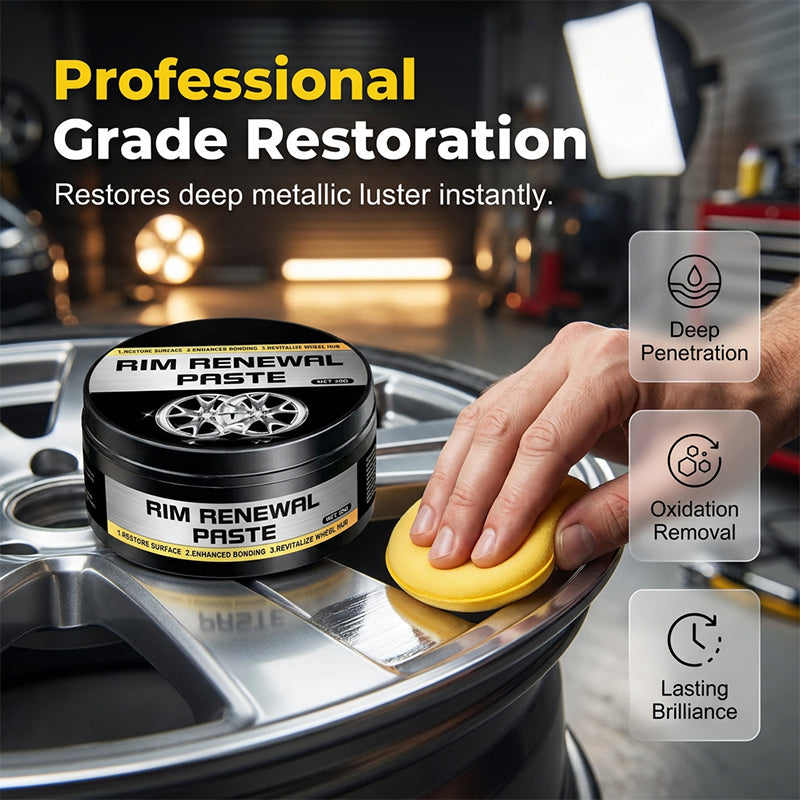 🏆 Last Day Special Price!🎁All-in-One Wheel Care &amp; Restoration Paste