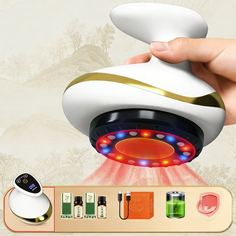 ⏳Limited-time 50% off⏰Smart Electric Cupping &amp; Gua Sha Massager