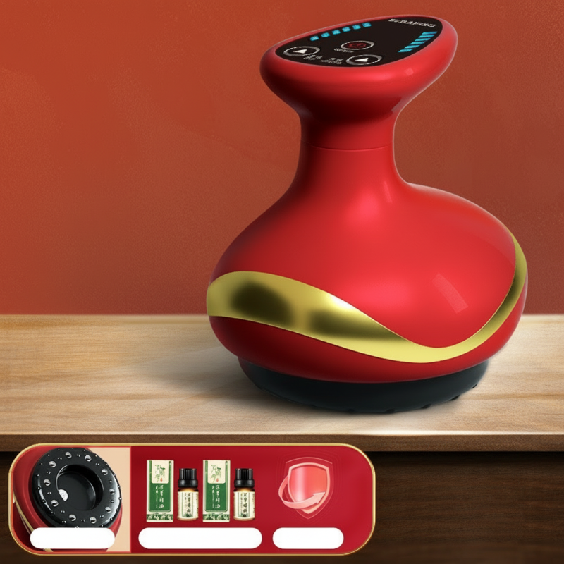 ⏳Limited-time 50% off⏰Smart Electric Cupping &amp; Gua Sha Massager