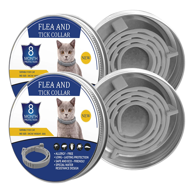 Adjustable Flea &amp; Tick Collars for Dogs &amp; Cats