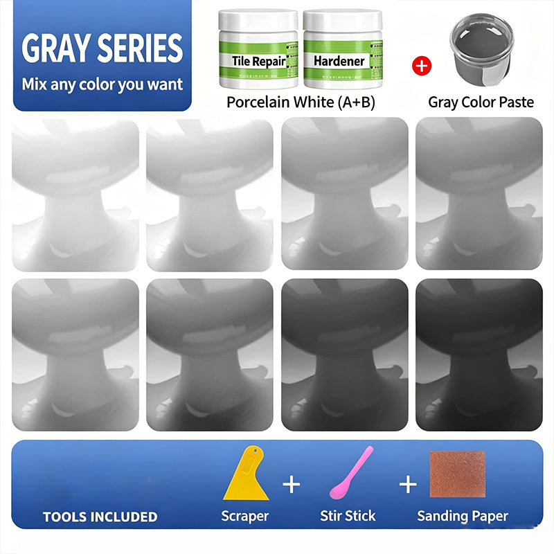 ile Grout Repair Kit – Erase Cracks, Restore Shine 🧱✨ Professional-grade repair in minutes – no skills, no mess, just perfect results! 🛠️💎