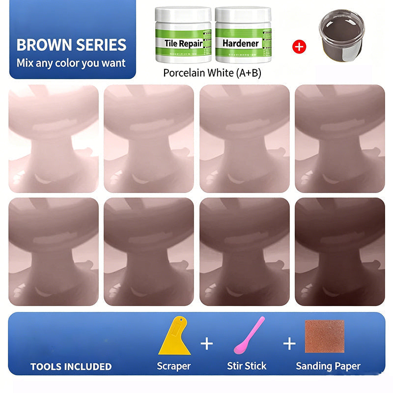 ile Grout Repair Kit – Erase Cracks, Restore Shine 🧱✨ Professional-grade repair in minutes – no skills, no mess, just perfect results! 🛠️💎