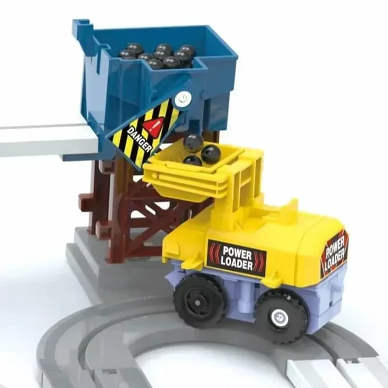 Interactive Electric Quarry Adventure Train &amp; Track Set