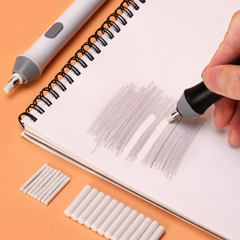 Battery Operated Sketching Eraser Pen with Dual Sizes