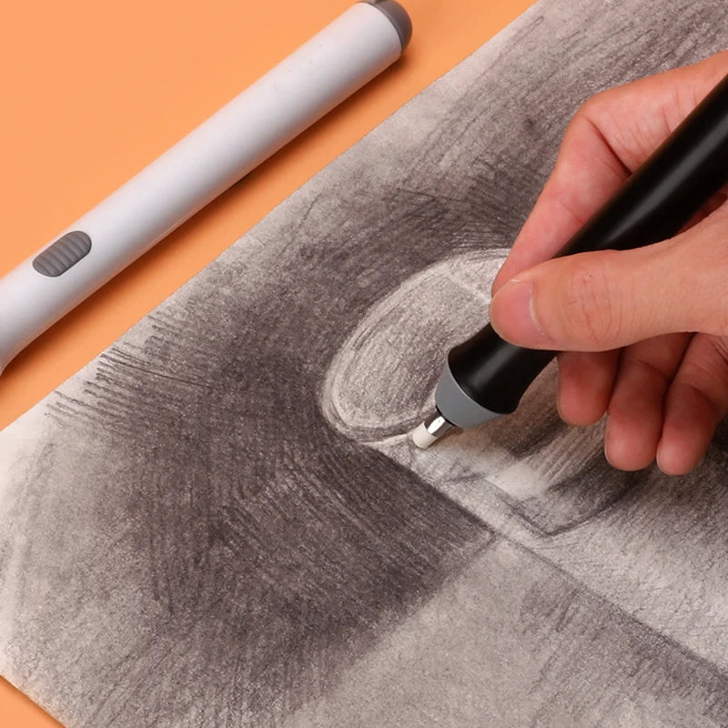 Battery Operated Sketching Eraser Pen with Dual Sizes