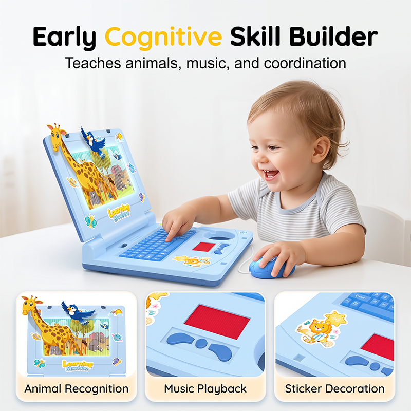 🔥Limited Time 50% Off！👧Interactive Simulation Toy Laptop🖥️